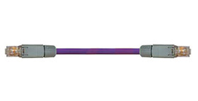 Kabel Ethernet Cat5 długość 2m Z zakończeniem Igus PUR l. żył: 8