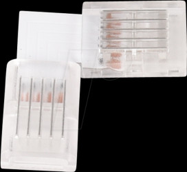 ELED900203 LED strip connector, L-shaped, 5-pin, for 10 mm LED strips