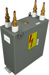 Phawo...k.. Medium Frequency Capacitors Medium Frequency Capacitors, Water Cooled All-Film Technology up to 5000 Hz