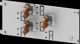 Cable connection, sheet steel, (W x H x D) 97 x 200 x 400 mm, 8PQ6000-8BA17