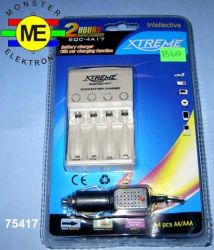4A17 ŁADOWARKA XTREME NiMH AA/AAA