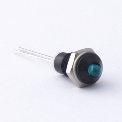 Lampka kontrolna do montażu panelowego 3.8V, niebieska 6mm LED Chrom Wyprowadzenia CML Innovative Technologies