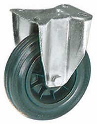 Koło samonastawne średnica kabla 200mm Płyta LAG 205kg wysokość całkowita 240mm