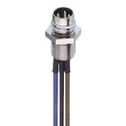 Złącze panelowe M8 męskie 3-pinowe dla montażu frontowego RSMF 3/0,5 M