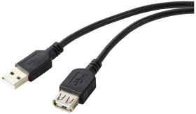 Kabel USB Renkforce RF-5771510 RF-5771510, USB-A na USB-A, 0.50 m
