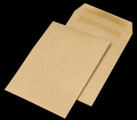 Shipping envelopes without windows, DIN B4, brown, 250 pieces