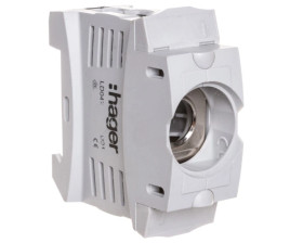 Podstawa bezpiecznikowa D01 1P 16A 72x27x56mm LD042