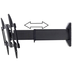 SpeaKa Professional SP-4930872 TV Wall Mount 37-70" Full Motion Tilt Swivel 40kg