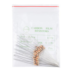 Sparkfun Resistor 10K Ohm 1/4 Watt PTH - 20 pack (Thick Leads)