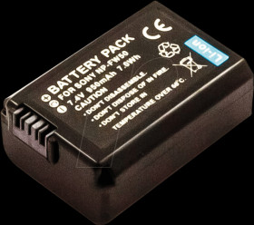 40965 Battery, digital camera, compatible, 950 mAh