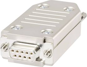 Złącze żeńskie D-Sub 180 ° Ilość styków: 9 sprężynowe Knorr Tec 1 szt.