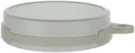 ABS enclosure, (L x W x H) 47 x 47 x 13.5 mm, light gray/white (RAL 9002), IP65, SUI-TEK1A.30