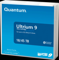 MR-L9MQN-01 LTO ULTRIUM 9 Tape, 18 TB (45 TB), Quantum