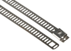 Opaska kablowa 225mm 7 mm Stal nierdzewna 316 100 sztuk RS PRO