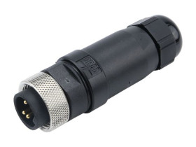 Złącze wielostykowe przemysłowe 1-pinowe Swobodne zawieszanie Wtyczka Brad from Molex