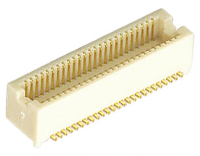 Wtyk PCB 50-pinowe raster: 0.5mm 2-rzędowe Hirose Montaż powierzchniowy 300.0mA 50.0 V.