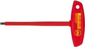 VDE pin wrench with cross handle electric, 6 mm, hexagon, L 150 mm, 334N060150