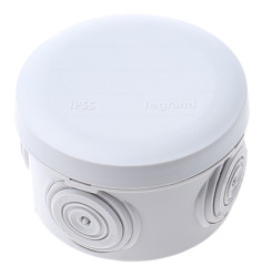 Puszka elektroinstalacyjna ścienna Szary IP55 liczba otworów 4 Legrand