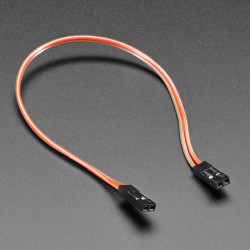 2.54mm 0.1" Pitch 2-pin Jumper Cable - 20cm long