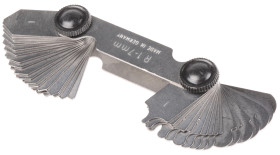 Promieniomierz, typ: Wskaźnik promienia, Jednostki metryczne