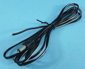 PRZYŁĄCZE WT.DC 2,1/5,5 PROSTY 1,5mb VIT