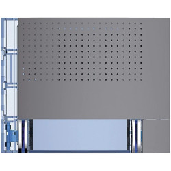 SFERA Plakietka modułu fonicznego podstawowego 2x1 przycisk stalowoszara 351043