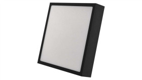 Panel Led Natynkowy Nexxo, Kwadrat, Czarny, 21W, Cct Emos Zm6343