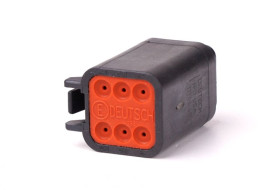 Złącze samochodowe 6-pinowe Deutsch 2-rzędowe Męski 13A DT 5559