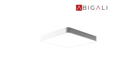 Abigali Plafon Led Kwadratowy 400X400x50mm 24W Ściemnialny, Pilot,...