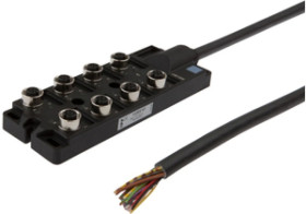 Rozdzielacz 8xM12 5pin z wyświetlaczem LED VK98E197