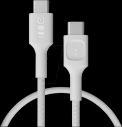 KABGC100PS30SW Data/charging cable, USB-C connector &gt; C connector, 100 W, 0.3 m