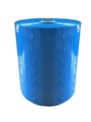 Folia kablowa niebieska 30cm/0,5mm ENEA /z perforowanymi otworami śr.10mm/ TO-ENN/50/30 perf. /100M/