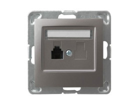 IMPRESJA Gniazdo telefoniczne tytan GPT-1Y/m/23 OSPEL