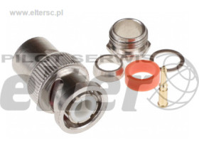 Wtyk BNC RG6 VITALCO Przykręcany