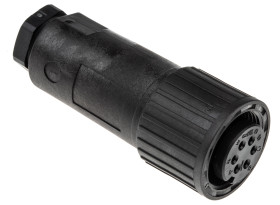 Złącze 6-pinowe Męski Hirschmann Żeński Montaż na kablu MIL-DTL-5015