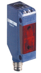 Czujniki fotoelektryczne Światłowód wielomodowy w obudowie prostokątnej Telemecanique Sensors NPN zakres 100 mm