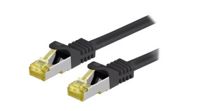 S/Ftp7-Cu-020Bk Patch Cord S/Ftp 6A Linka Cu Lszh Czarny 2M 26Awg