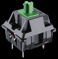 MX1A-F1NN CHERRY MX Green - button Module - Snap-on Mount