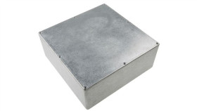 Obudowa Ekranowana Srebrny, 250 X 250 X 100Mm, Rs Pro