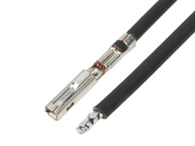 Wstępnie zaciskane przewody, seria: MX150, dł.: 600mm