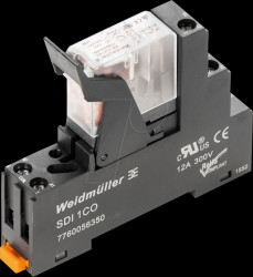 2476710000 Coupling relay, 24 V AC, 10 A, 1 changeover contacts