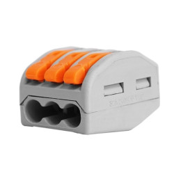 Szybkozłączka 3x4 (na drut i linkę) SIL-3 /10szt.