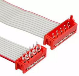 Kabel taśmowy 10-żyłowy raster 1.27mm Płaski, AWG 28 AWG Nieekranowany TE Connectivity -40 → +105 °C.