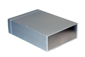Obudowa urządzeń elektronicznych ABS wysokość zew: 76 mm szerokość zew: 200 mm długość zew: 280 mm 280 x 200 x 76mm