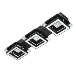 Oprawa sufitowa lampa natynkowa 3x5W, 900lm, 4000K, IP20,chrom, LIKYA-3, HOROZ
