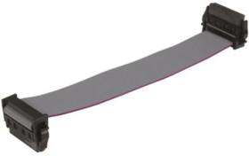 Connection cable, 0.2 m, socket straight to socket straight, 0.081 mm², AWG 30, 33152430200124