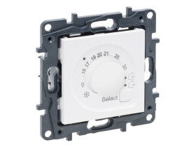 NILOE STEP Termostat pokojowy biały 863141 LEGRAND