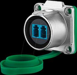 IC01-24F02 LC feed-through coupling, M24