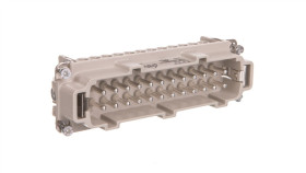 Wkład Złącza 24P+Pe Męski 16A 500V Epic H-Be 24 Ss 10204000