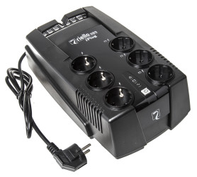 Zasilacz bezprzerwowy, 360W, 600VA, Uwe 220 → 240V ac, Uwy 230V, Riello, iPlug